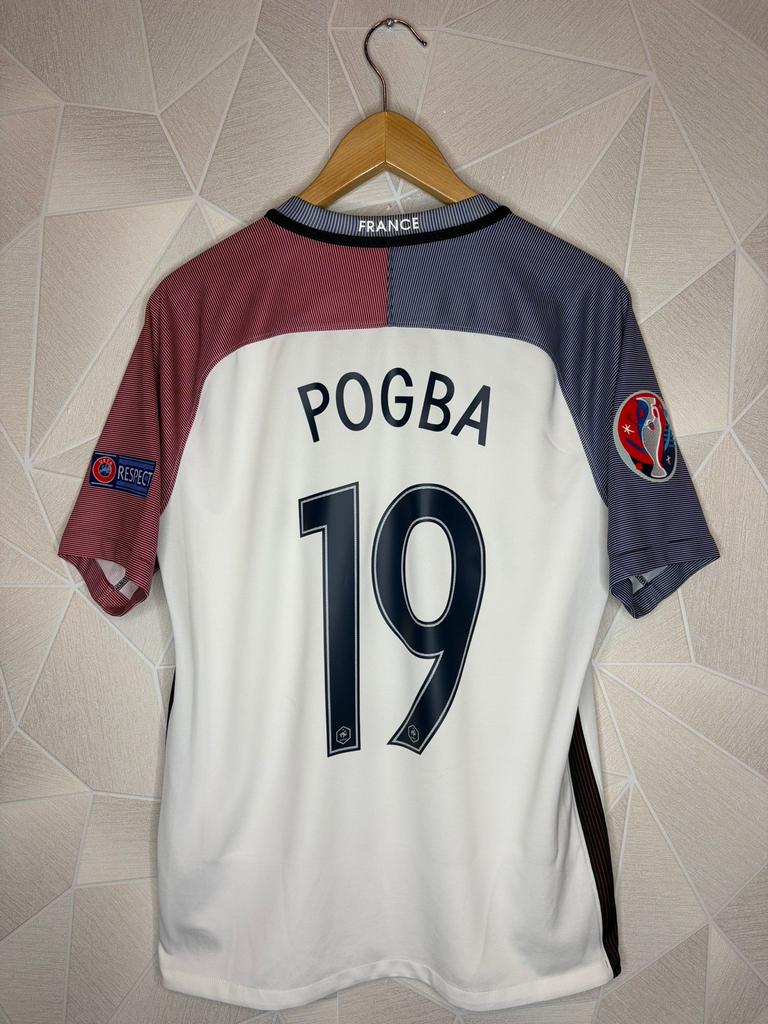 Frankrijk Uit 2016/2017 Pogba, Maat M, Ophalen of Verzenden, Zo goed als nieuw, Shirt
