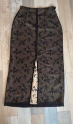Mooi Part Two rok maat 40, Beige, Zo goed als nieuw, Onder de knie, Ophalen