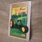 John Deere Oldtimer - Metalen wandbord, Metaal, 30 cm, 20 cm, Meerkleurig