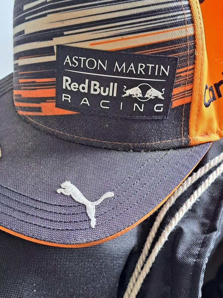 Max Verstappen  cap, Ophalen of Verzenden, Zo goed als nieuw