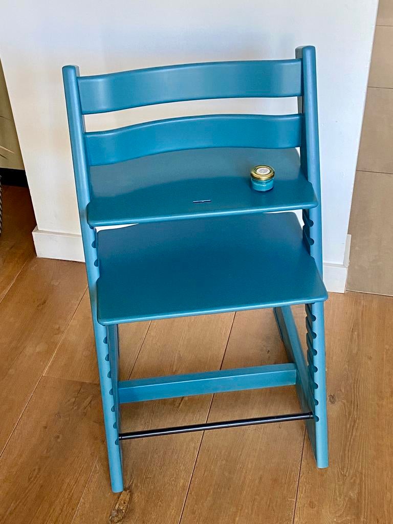 Stokke tripp trapp in Petrol m/z accessoires, Ophalen