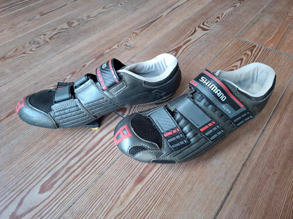 Shimano Spd SL racefiets schoenen maat 45 / 46 carbon zool, Ophalen of Verzenden