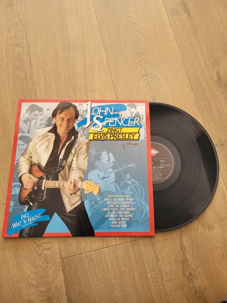 John Spencer zingt Elvis Presley, Ophalen of Verzenden, Zo goed als nieuw, Overige formaten