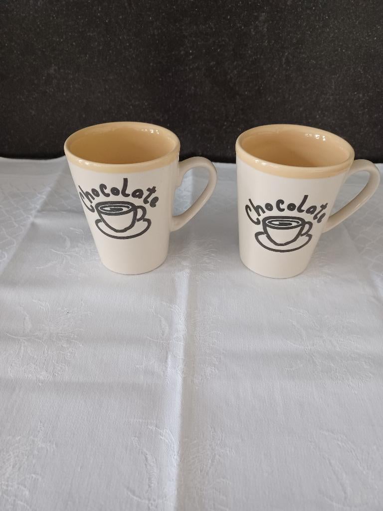 Vintage Just Mugs Mokken, Ophalen of Verzenden, Zo goed als nieuw, Overige materialen, Kop en/of schotel
