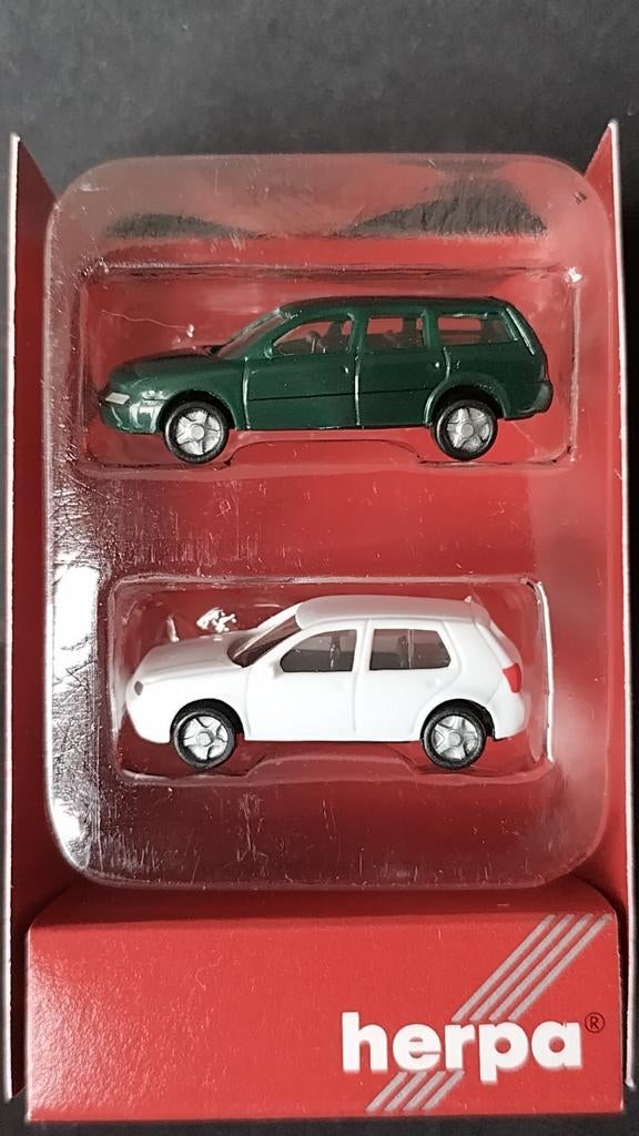 Volkswagen VW Passat Variant en Golf 4 1:160 N Herpa Pol, Auto, Verzenden, Cars@herpa.de, Nieuw