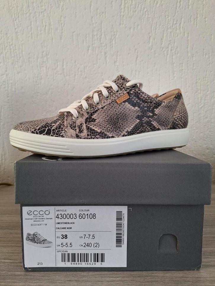 Ecco Soft 7W sneakers mt 38, Kleding | Dames, Schoenen, Nieuw, Sneakers of Gympen, Overige kleuren, Ophalen of Verzenden