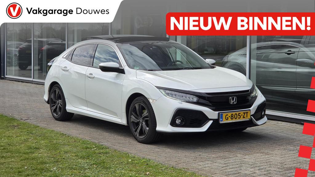 Honda Civic 1.0 i-VTEC Executive | NAP | Pano | Cruise | Nav, Auto's, Stof, Gebruikt, Euro 6, 1246 kg