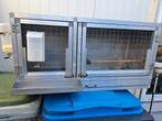 Aluminium buiten kooi, Dieren en Toebehoren, Ophalen, Zo goed als nieuw, Aluminium, Vogelkooi