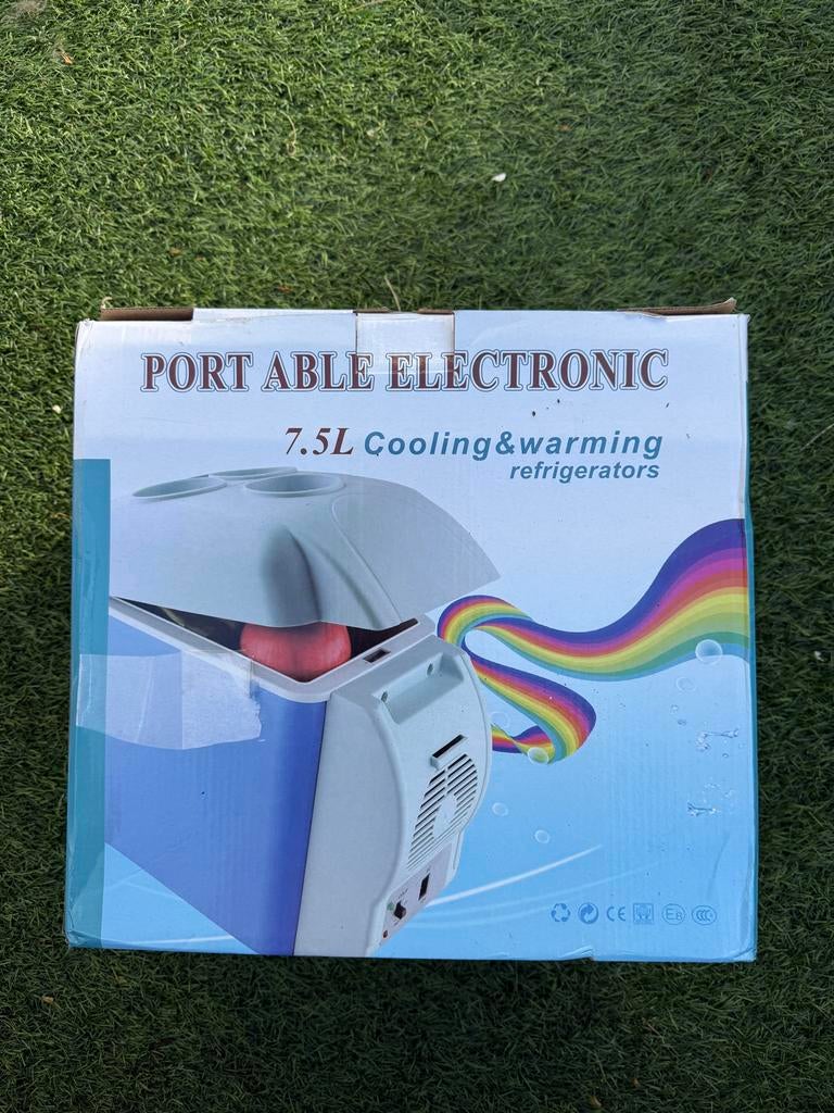 Draagbare Elektrische Koelbox 7.5L - Koelen & Warmhouden, Ophalen of Verzenden, Nieuw, Koelbox, Elektrisch