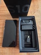 Samsung Galaxy S10 met beschermfolie en hoes, Telecommunicatie, Mobiele telefoons | Samsung, Ophalen, Zwart, Touchscreen, Zo goed als nieuw