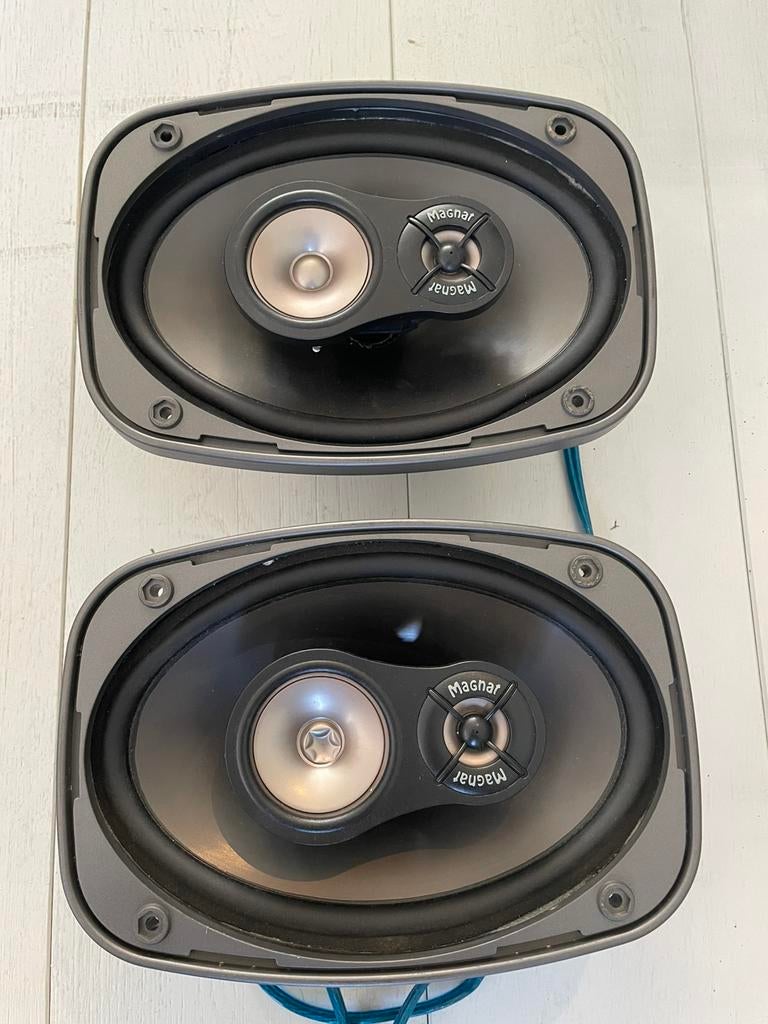 Set van 2 Magnat Stratos 693 speakers, Auto diversen, Ophalen of Verzenden, Gebruikt