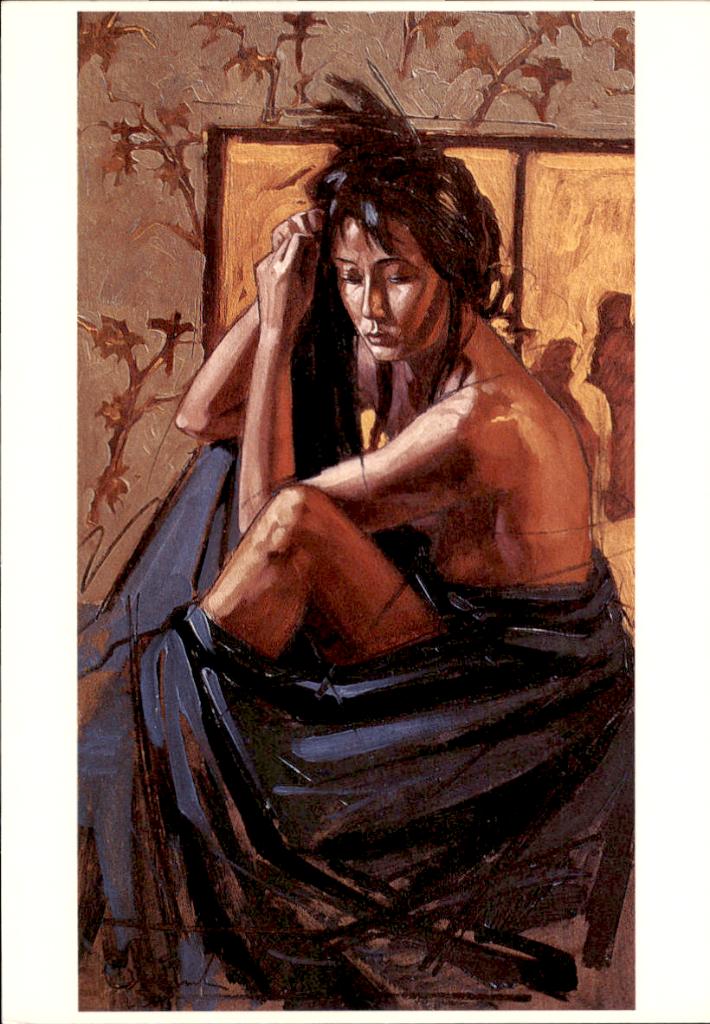 Nico Vrielink, Naakt in doek gewikkeld, Verzenden, 1980 tot heden, Ongelopen, Overige thema's