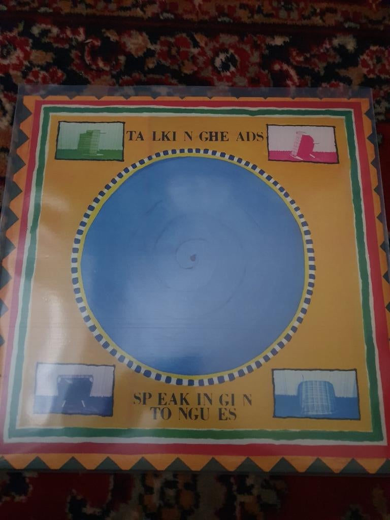 Talking Heads - Speaking in Tongues LP reissue, Ophalen, Gebruikt, Originele persing, 1980 - 1989