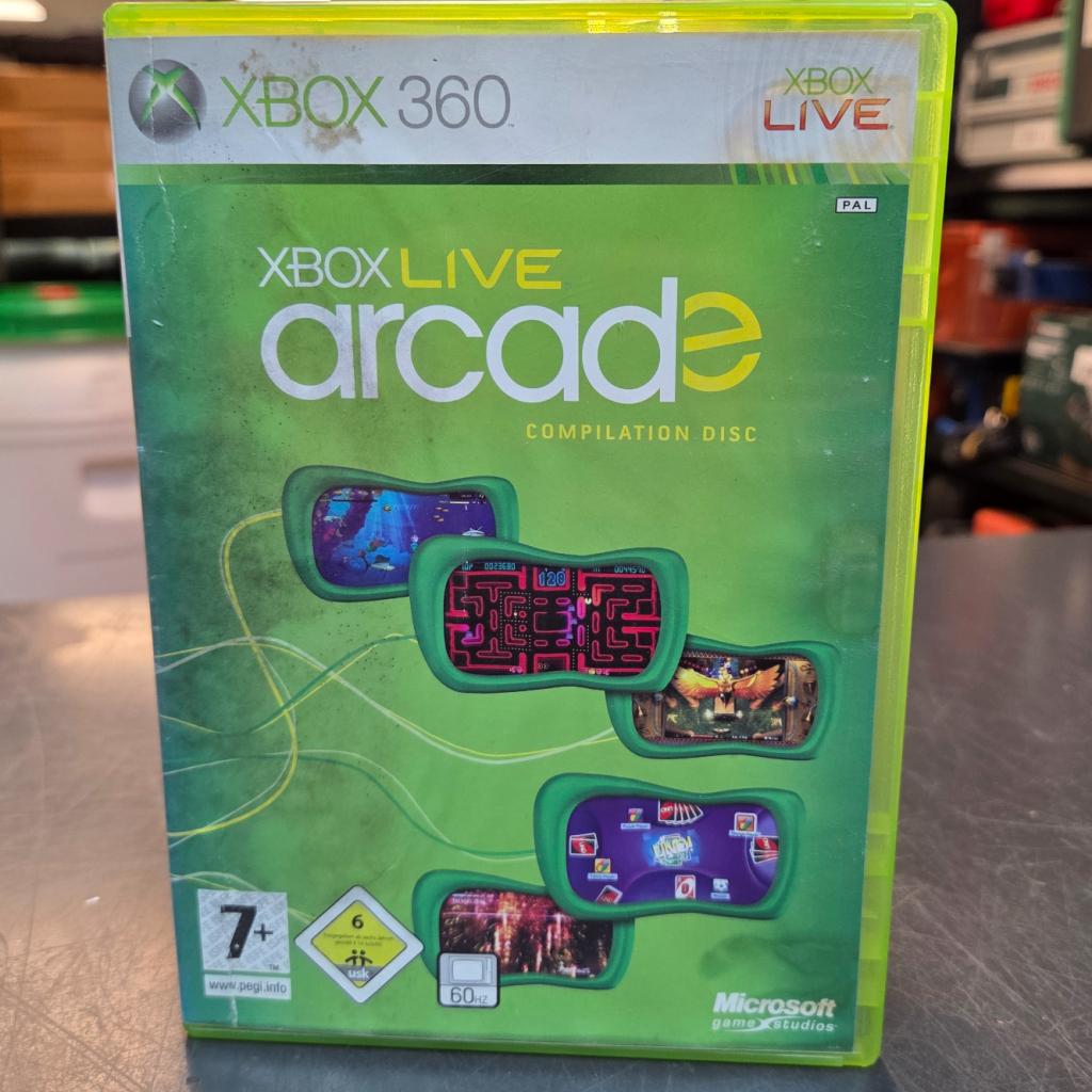 Xbox 360 Game | Xbox Live Arcade Compilation Disc, Spelcomputers en Games, Games | Xbox 360, Zo goed als nieuw