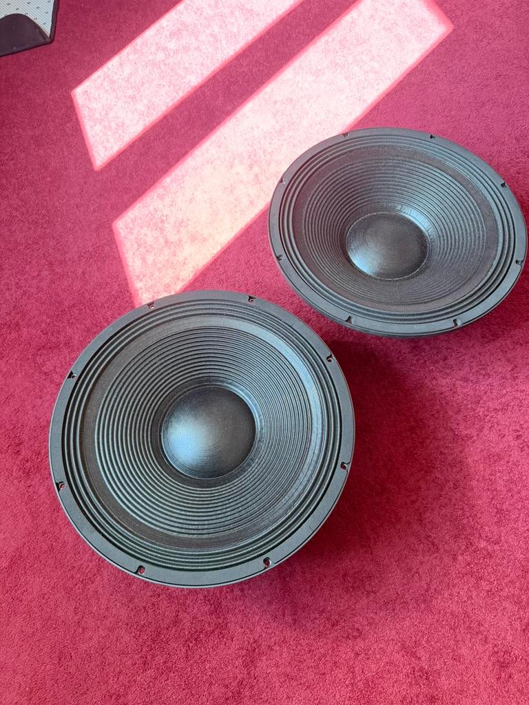 Faital 18HP1030 2 stuks, Gebruikt, Overige typen, 120 watt of meer, Ophalen