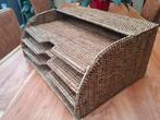 Tijdschriften mand organizer birma rattan riet, Mand, Ophalen of Verzenden, Zo goed als nieuw, Riet