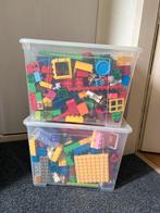 2 grote bakken DUPLO – volle bakken, losse stenen & platen, Kinderen en Baby's, Speelgoed | Duplo en Lego, Ophalen, Gebruikt, Losse stenen