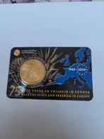 Coincard €2,50 75 jaar vrede en vrijheid in Europa, Verzenden, Overig, Losse munt