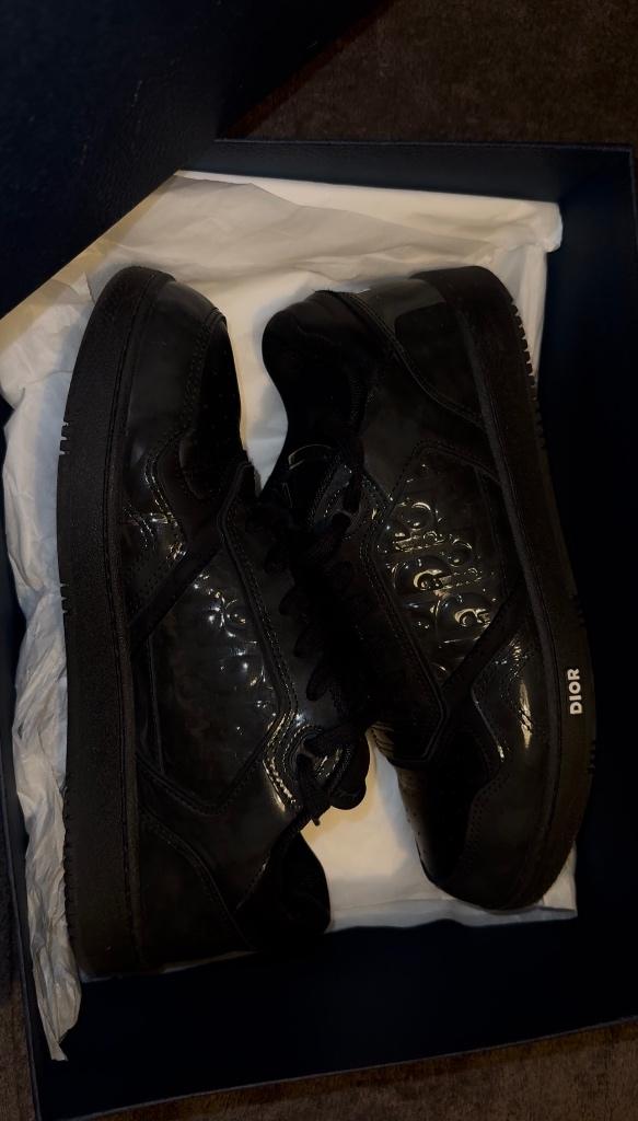 Dior b27 Low Black Patent Dior Oblique Gravity Embossed, Kleding | Heren, Schoenen, Christian Dior, Zwart, Ophalen of Verzenden