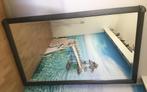 Grote spiegel 170x100cm houten lijst, Huis en Inrichting, Woonaccessoires | Spiegels, Ophalen, Gebruikt, 125 cm of meer, Minder dan 100 cm