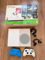 Xbox One S - Inclusief 2 Controllers! 1TB, Gebruikt, Met 2 controllers, Xbox One S, Ophalen of Verzenden