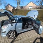 Peugeot 206 1.6 16V CC 2003 Blauw, Auto's, Voorwielaandrijving, Stof, 4 cilinders, Cabriolet