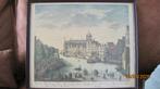 Oude prent gezicht op Amsterdam, Gebruikt, Ophalen of Verzenden, Voor 1940, Prent