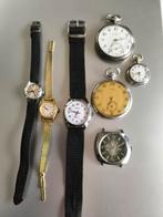 Lot horloges 3 zilveren, Ophalen of Verzenden, Zilver, Overige materialen, Overige merken