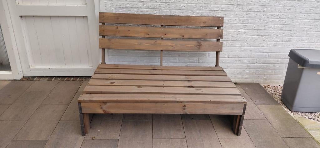 TE KOOP PELLET TUINBANK, Tuin en Terras, Ophalen, Zo goed als nieuw, Hout
