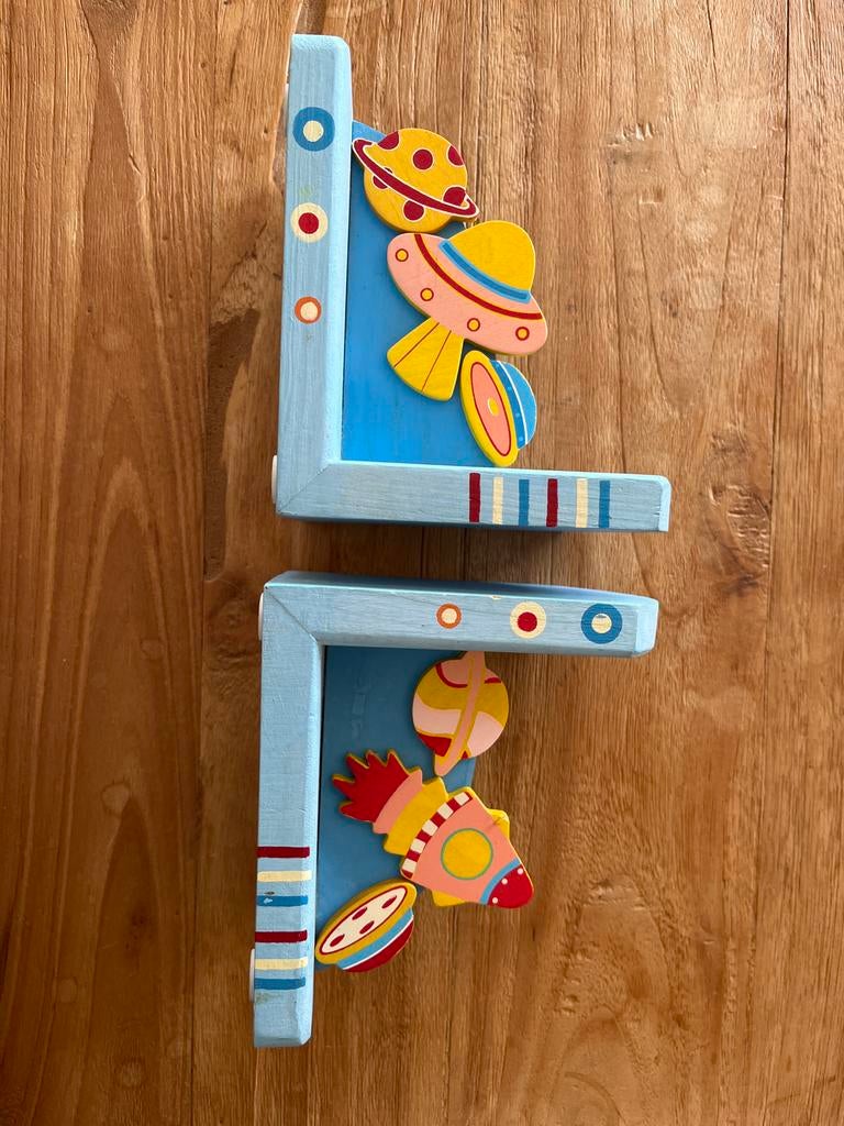 Leuke Boekensteunen voor Baby/Kinderkamer - Ruimte Thema, Ophalen of Verzenden, Gebruikt, Overige typen