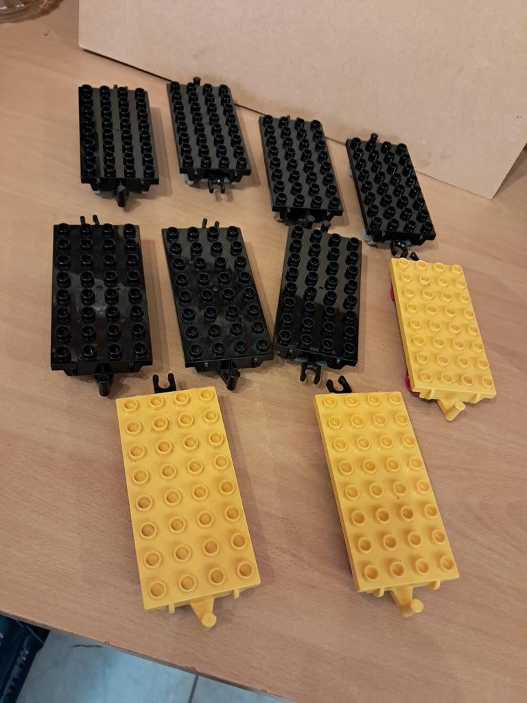 Duplo trein onderstel, Ophalen, Duplo