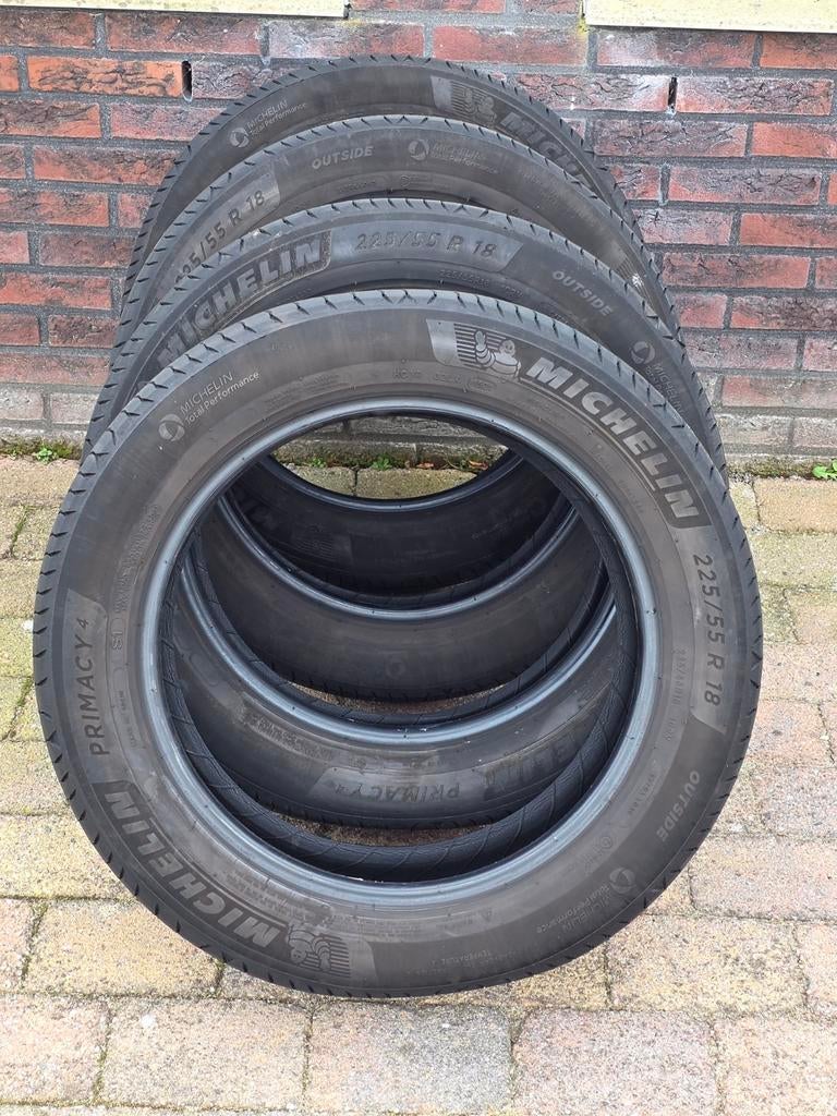 Zomerbanden Michelin Primacy 4 225/55 R18 102V, Auto-onderdelen, Overige Auto-onderdelen, Gebruikt, Ophalen