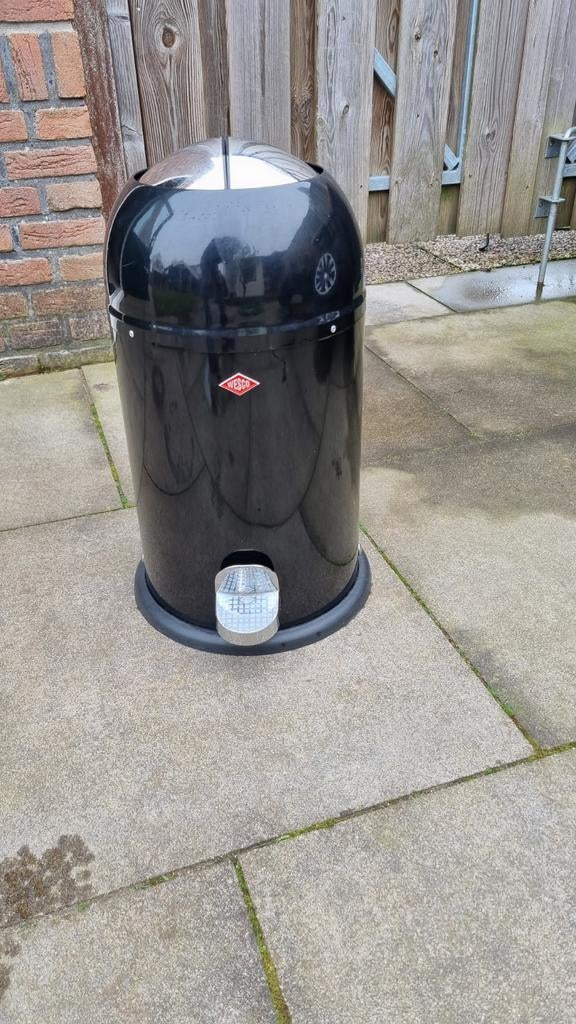Wesco prullenbak, Met pedaal, 50 tot 75 cm, Ophalen of Verzenden, 20 tot 30 liter