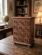 Apothekerskast miniatuur klein apotheek kast, Verzenden, Zo goed als nieuw