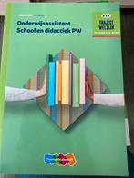 Werkboek Onderwijsassistent School en didactiek PW MBO, Boeken, Studieboeken en Cursussen, Ophalen of Verzenden, Gamma, Zo goed als nieuw