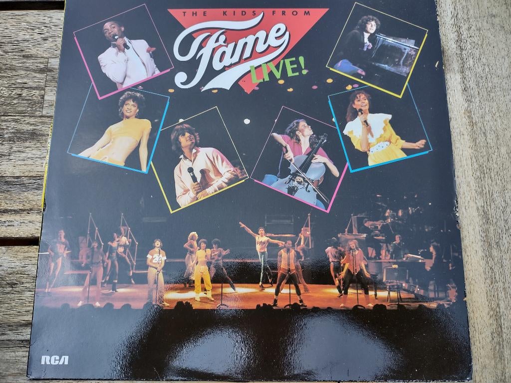 LP - The Kids from Fame Live !, Cd's en Dvd's, Vinyl | Filmmuziek en Soundtracks, Ophalen of Verzenden, 1980 - 1989, Zo goed als nieuw