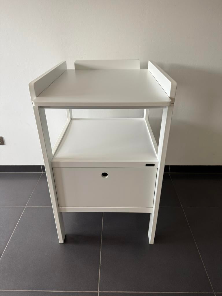 Witte commode Pericles, Ophalen, Minder dan 75 cm, 70 cm of meer, Zo goed als nieuw