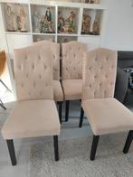 4 zeer mooie en moderne eetkamerstoelen van het merk Beliani, Huis en Inrichting, Stoelen, Ophalen, Zo goed als nieuw