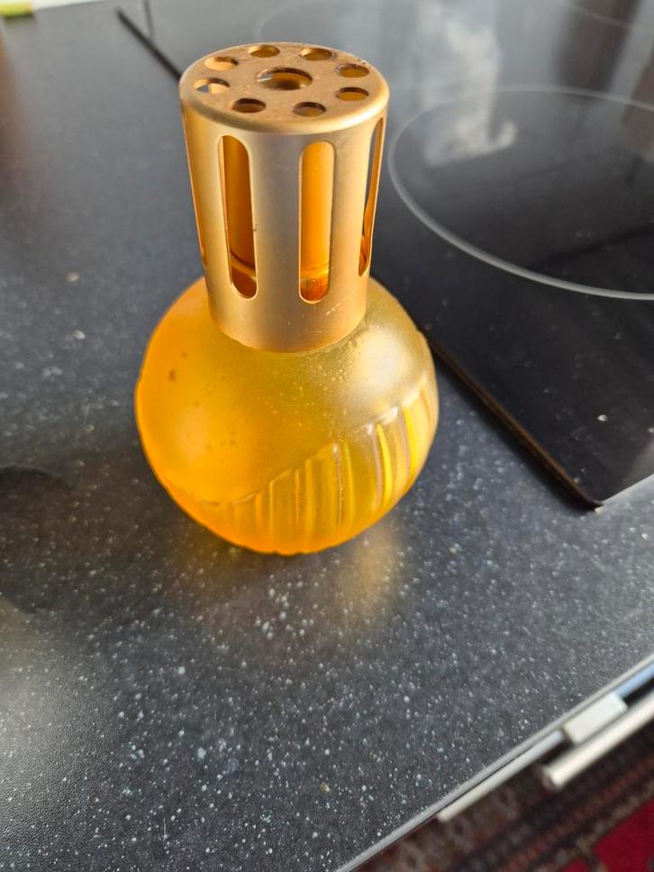 Lampe Berger - Geurverspreider, Huis en Inrichting, Lampen | Vloerlampen, Gebruikt, Minder dan 100 cm, Glas, Metaal, Ophalen of Verzenden