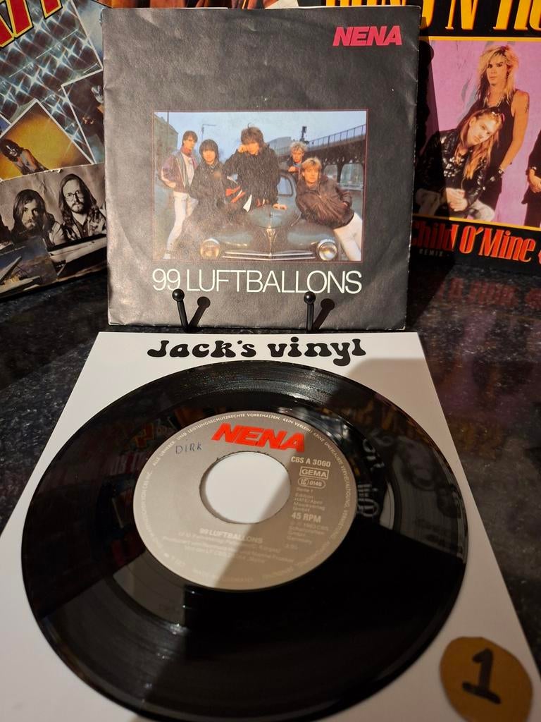 Nena - 99 Luftballons (Single, 7 inch)  1983/1, Ophalen of Verzenden, Zo goed als nieuw, Overige formaten