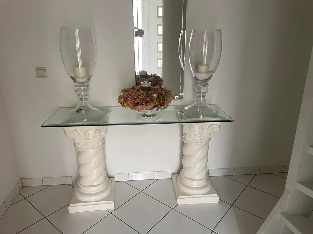 In topconditie sidetable geheel kompleet zoals op de foto., Ophalen of Verzenden, Zo goed als nieuw, 25 tot 50 cm, Rechthoekig