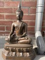 Thaise sukhothai boeddha brons, Antiek en Kunst, Ophalen of Verzenden, Brons