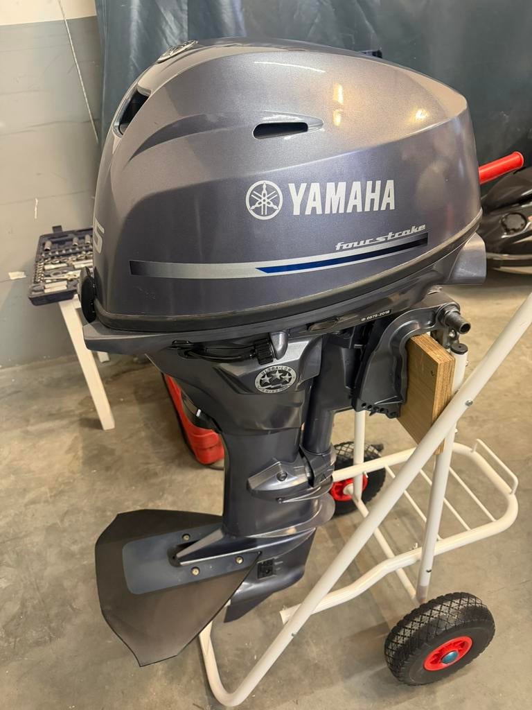 Yamaha 25 pk fourstroke injectie 2018, Watersport en Boten, Ophalen, 10 tot 30 pk, Zo goed als nieuw, Benzine