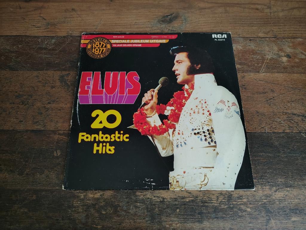 Vinyl LP: Elvis Presley - 20 Fantastic Hits (1977), Verzenden, Gebruikt, 12 inch, Pop