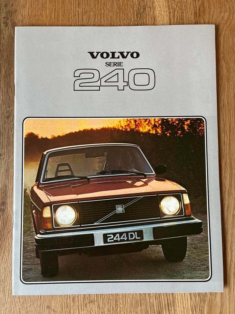 Volvo 240 brochure 1978, Boeken, Ophalen of Verzenden, Zo goed als nieuw, Volvo
