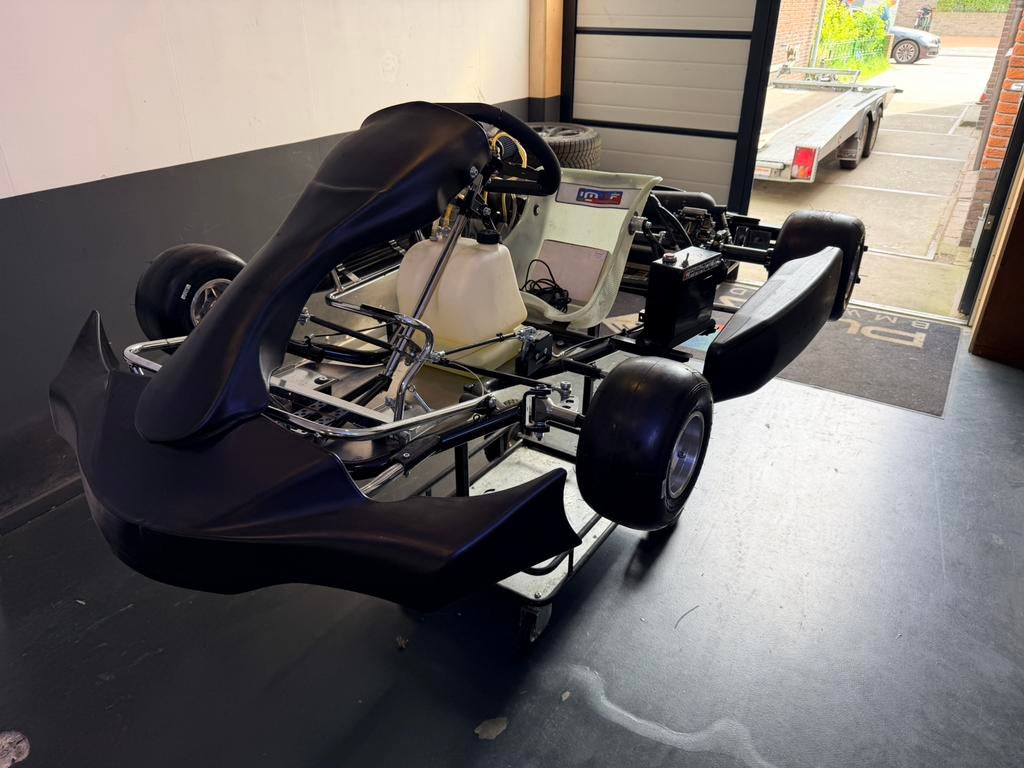 Parolin kart RK1 motor, Sport en Fitness, Karting, Ophalen, Zo goed als nieuw, Kart