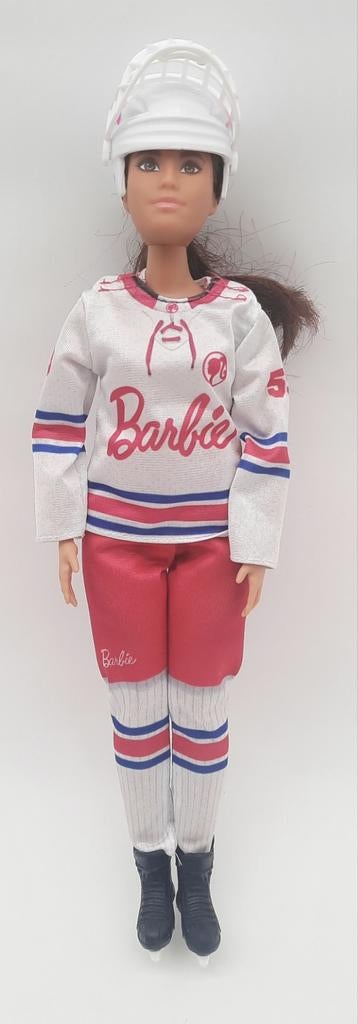 Barbie IJshockey speelster, Ophalen of Verzenden, Gebruikt, Barbie