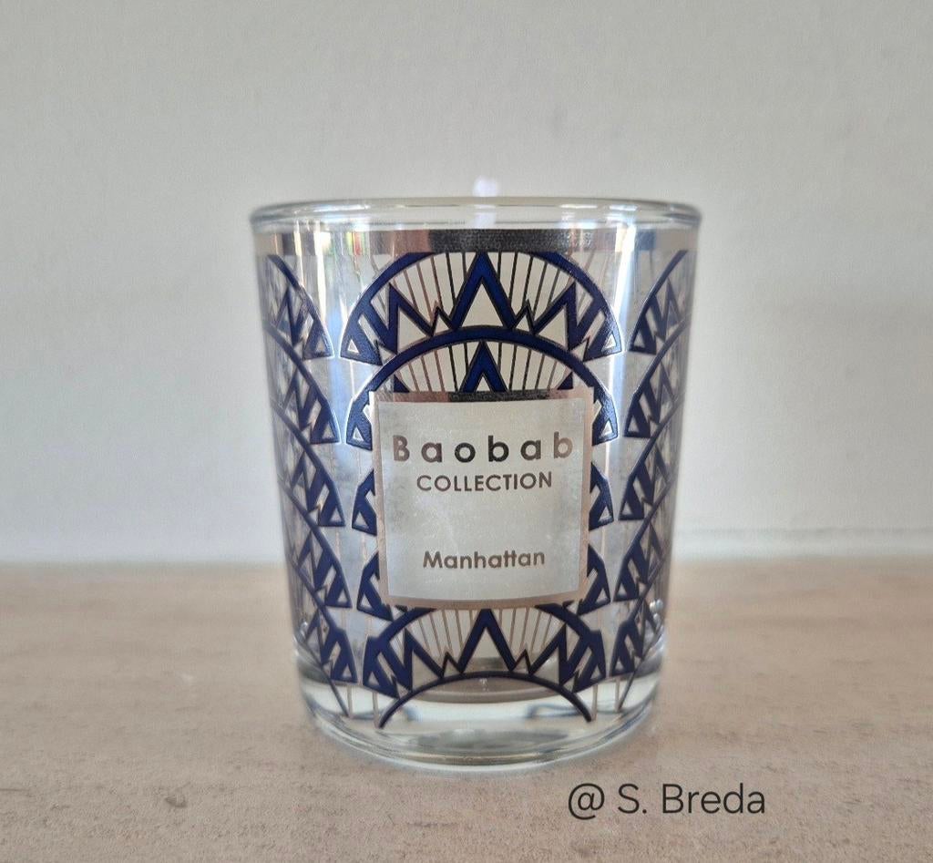 Baobab Travel kaars | Manhattan | kleine kaars, Huis en Inrichting, Woonaccessoires | Kandelaars en Kaarsen, Overige materialen
