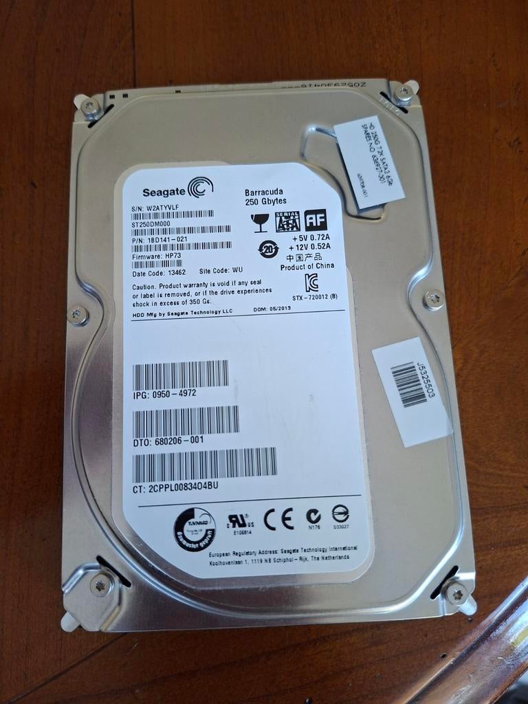 Seagate harde schijf, Computers en Software, Harde schijven, Ophalen of Verzenden, Desktop