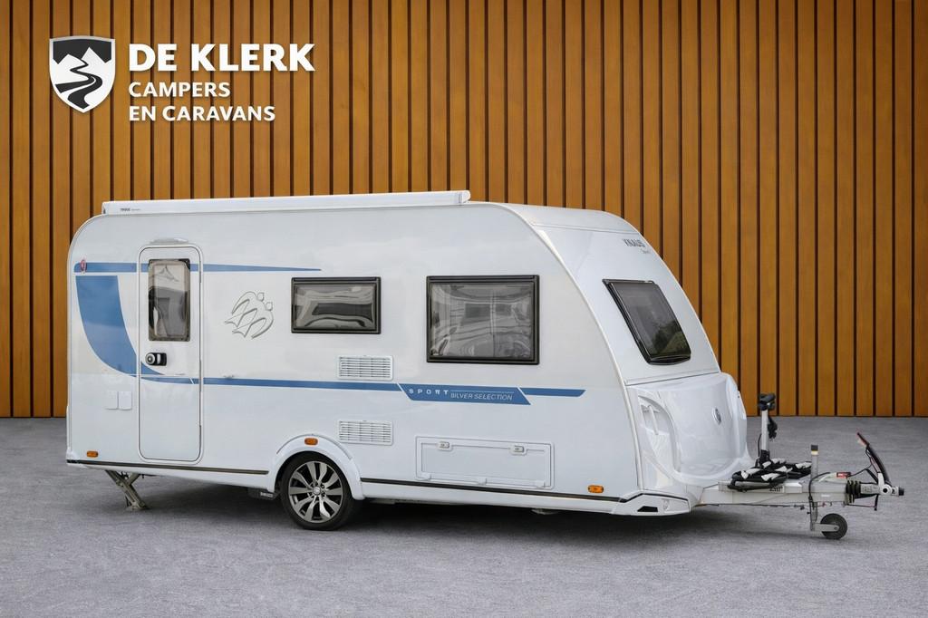 Knaus SPORT 420 QD Silver Selection (bj 2020), Kachel, Bedrijf, Info@deklerkcaravans.nl, 6 tot 7 meter